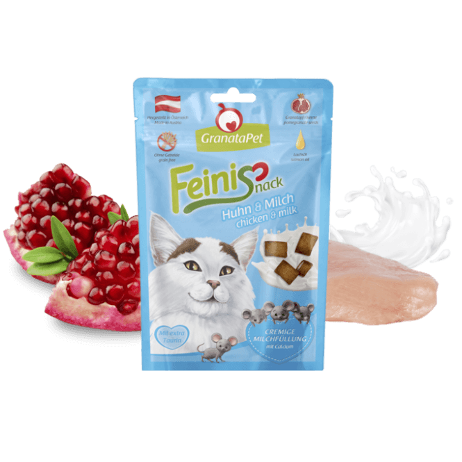 GranataPet FeiniSnack Huhn & Milch - 50g