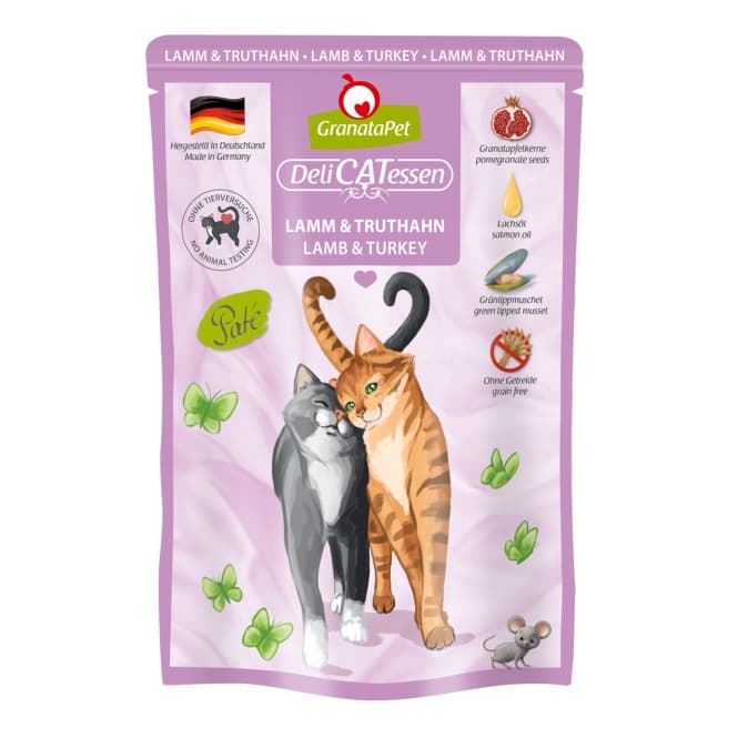 GranataPet delikatesser påse lamm & kalkon 85 g