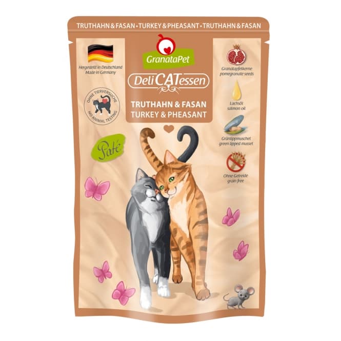 GranataPet delikatesser påse kalkon & fasan 85 g