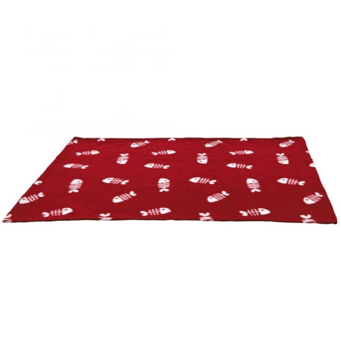 Trixie Fleecedecke Beany - bordeaux, 100 x 70 cm bild 2