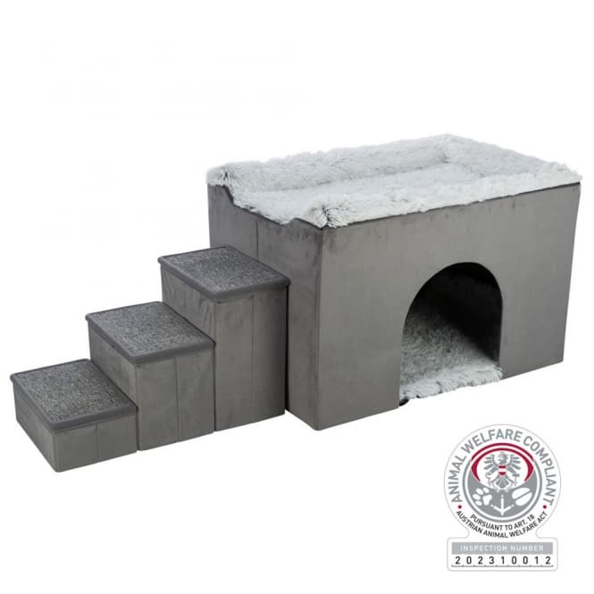 Trixie grotta Harvey med Treppe - 154 × 60 × 60 cm
