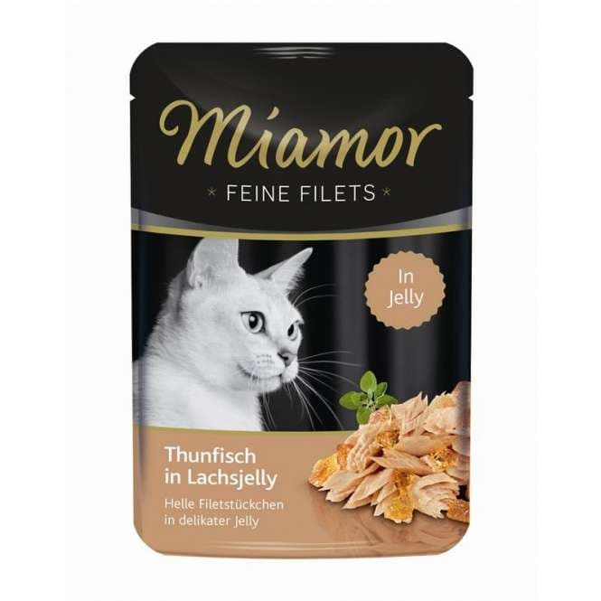 Miamor fina filéer PB tonfisk in Lachsjelly 100g