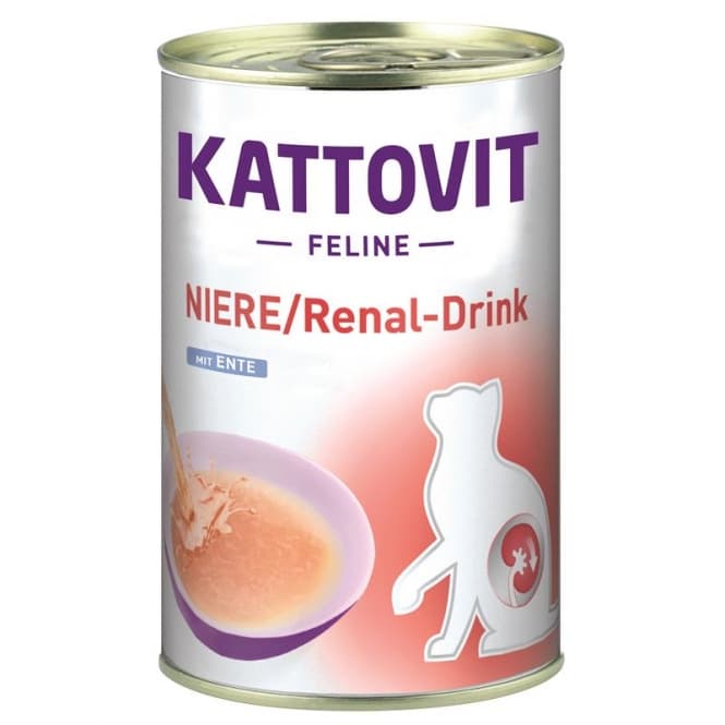 Kattovit Niere/Renal-Drink med anka 135ml