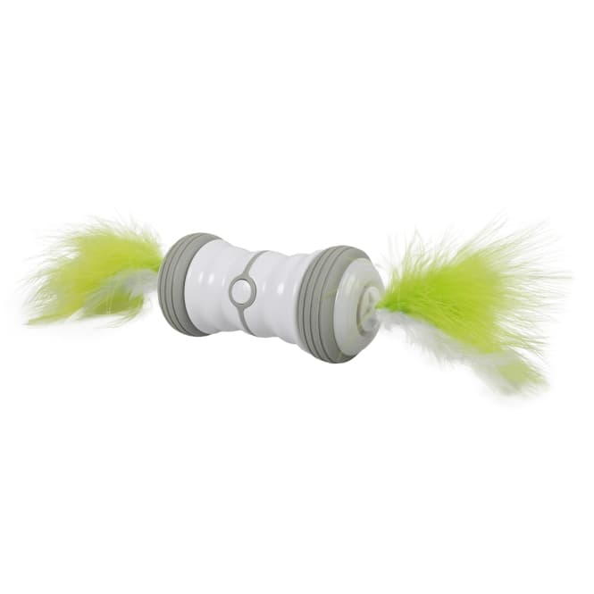 EBI Cat Toy Double Spinner - vit/grön