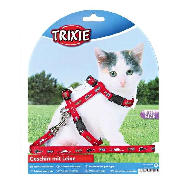 Trixie Kätzchen-Garnitur med Katzenmotiv