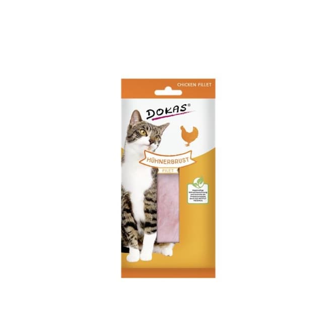Dokas Cat godbitar Filet Hühnerbrust 22g