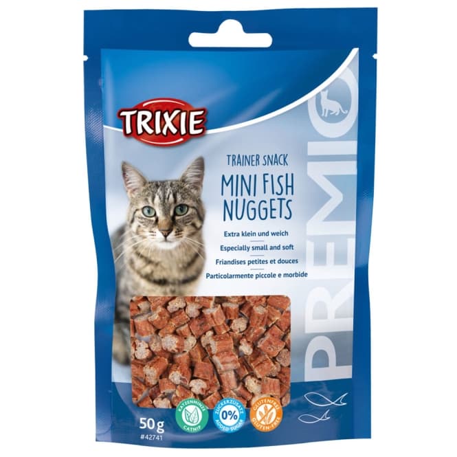 Trixie Premio Trainer godbitar Mini Fish Nuggets - 50 g bild 2