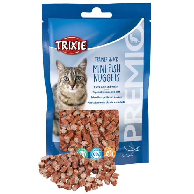 Trixie Premio Trainer godbitar Mini Fish Nuggets - 50 g