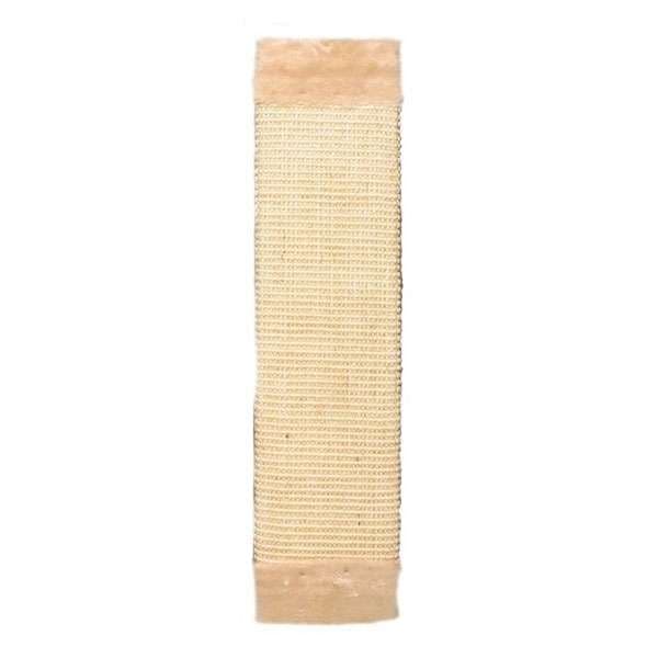 Trixie skrapbräda med plysch, 56 cm - beige