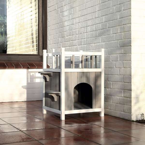 Trixie Katzenhaus Cat's Home med balkong bild 3