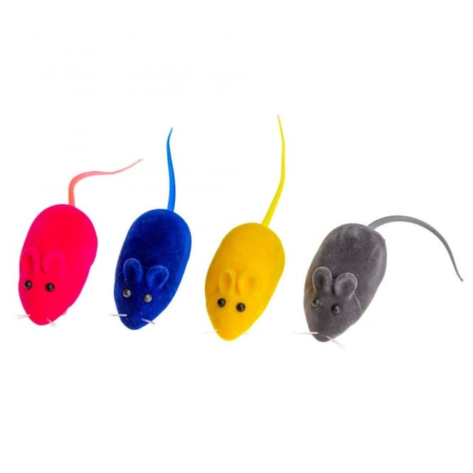 Karlie Maus med Squeeker - 6 cm, 1 st