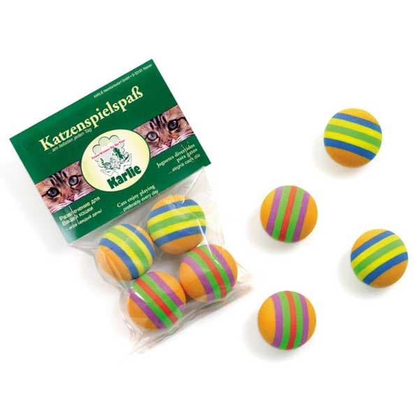 Karlie Rainbow Softbälle - 4 st
