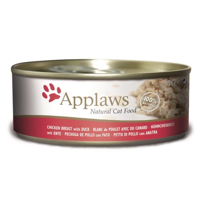 Applaws Cat burk Hühnchenbrust & anka 156g