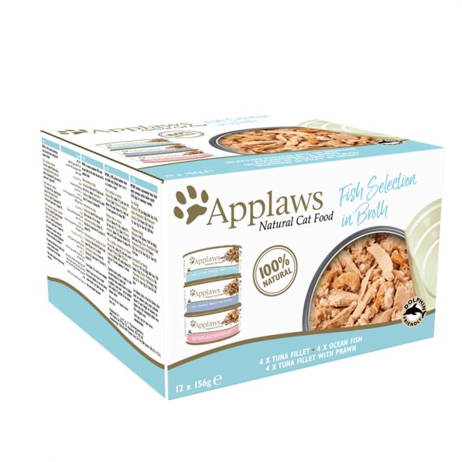 Applaws Cat MP fisk urval 12x156g